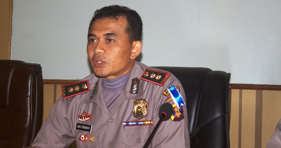 Kapolres Kutai timur AKBP Anang Triwidiandoko 