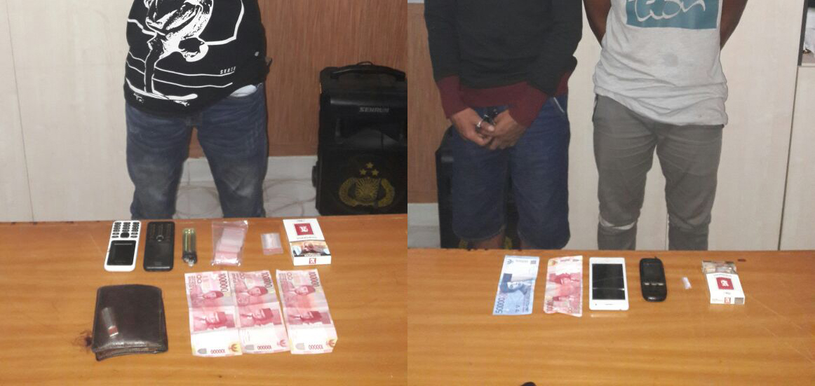 Barang bukti yang berhasil diamankan dari 3 tersangka