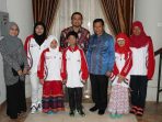 Pemkab Kutim  Menerima Kunjungan Anak-Anak Dengan Kemampuan Luar Biasa,