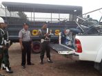 Polres Kutim  Bersama PM Menggerebek Arena Sabung Ayam.