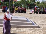 Puisi Siswa SMP Neg I Sangatta Utara Ini, Membuat Peserta Upacara PHI Terharu