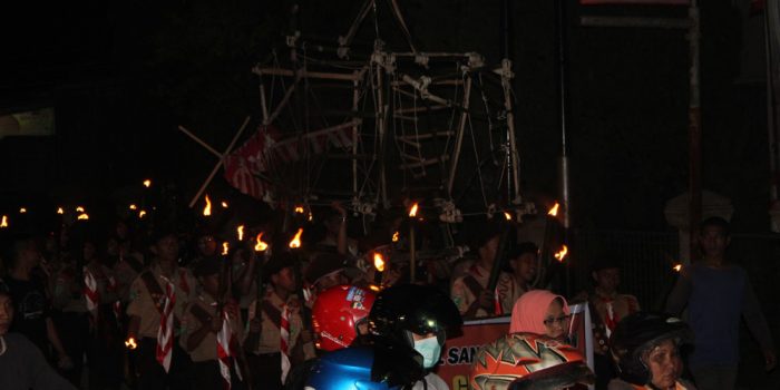 Pawai Obor Di Sangatta Berlangsung Meriah