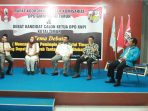 Foto : 5 Bakal Calon Ketua KNPI Kutim Ikuti Debat Kandidat