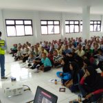 PT.Pamapersada Genjar Sosialisasi Keselamatan Berkendara Kepada Pelajar Di Kutim