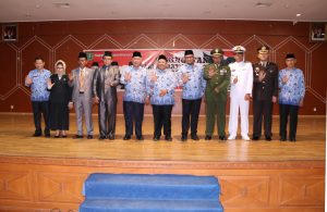 Peringatan HKP Digelar di Gedung Serba Guna Akibat Hujan Semalaman-