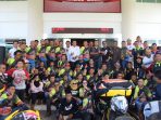 FOTO : Ketua DPRD Kutim Terima Komunitas Biker Wajo NMAX Owners
