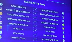 Inilah Hasil Undian Dan Jadwal Pertandingan Babak 16  Besar Liga Champion Eropa