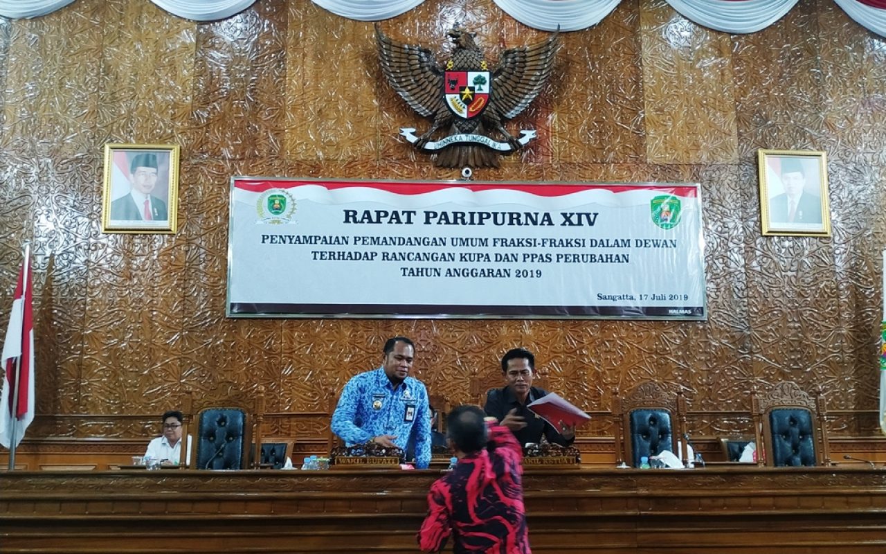 Rata-Rata Fraksi di DPRD Setujui Rancangan KUPA dan PPAS Perubahan