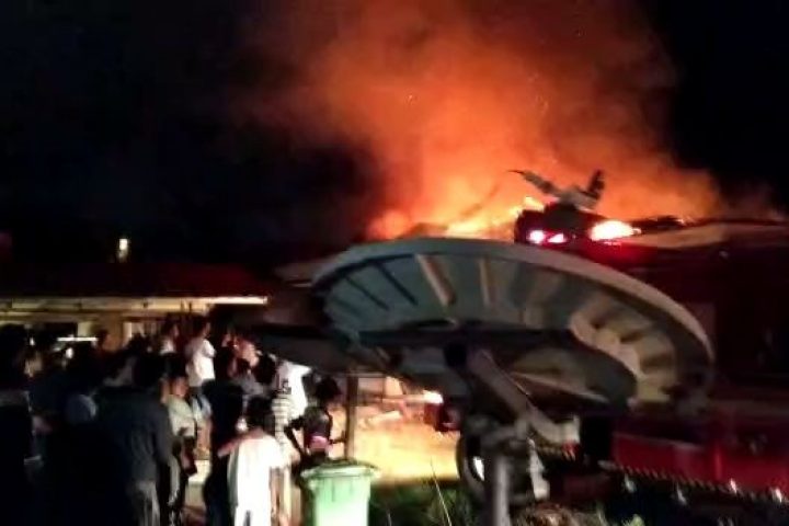 Kebakaran Melanda Dinas Kesehatan Kutim