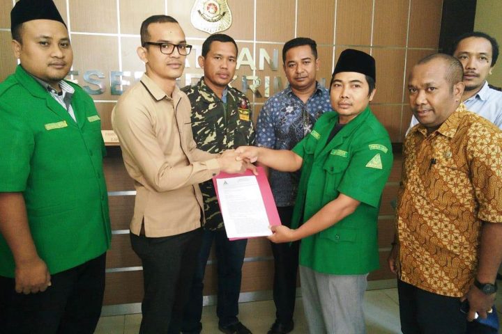 Hina Alm KH. Maimun Zubair ! GP Ansor Laporkan Nitizen ke Kepolisian