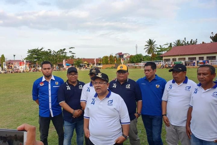 KNPI Dukung Komitmen Bupati Bangun Stadion Mini