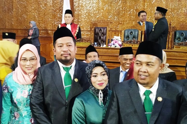 Uce Prasetyo dan Anjas Jadi Pimpinan DPRD Sementara