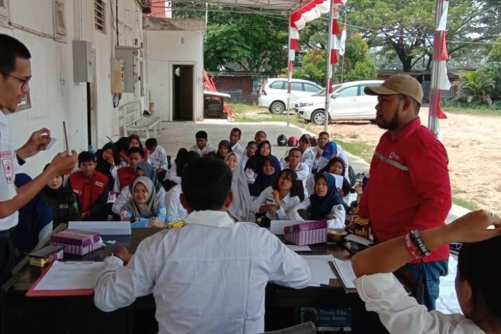 PMI Gelar Bimtek PMER & Pergantian Pengurus KSR PMI Unit Markas Kutim