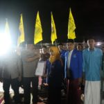 Puluhan Aktivis PC PMII Kutim Bacakan Pernyataan Sikap di Mapolres