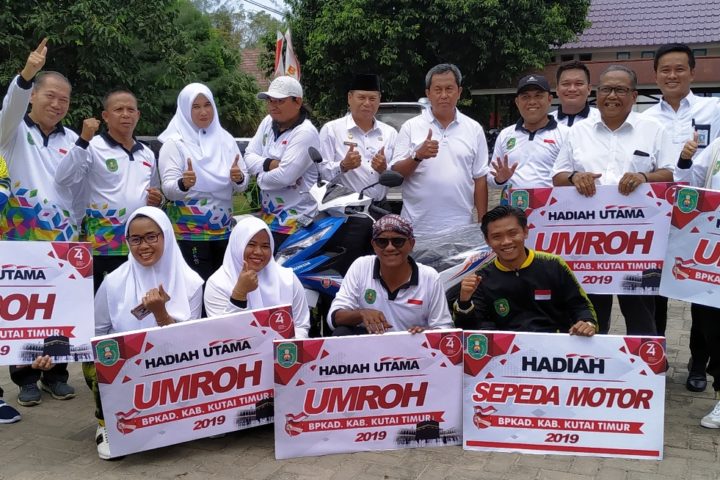 Puncak Peringatan HUT RI ke-74 dan Sambut 1 Muharram 1441 H  di BPKAD Kutim
