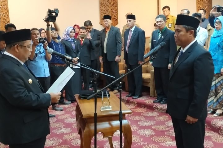 Lantik Direktur PDAM, Bupati: Bagaimana Kebutuhan Air PDAM Terpenuhi Dari Perkotaan Hingga Pedesaan