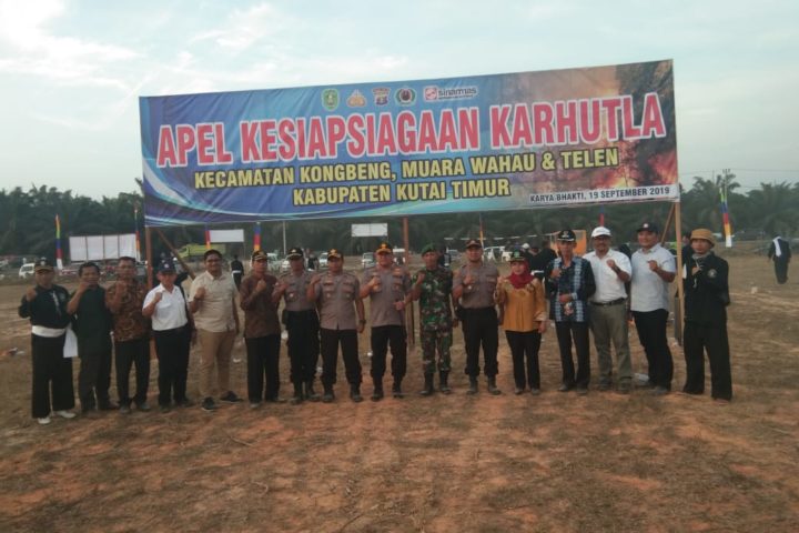 Menangani Masalah Karhutla, Kapolres Kutim Turun Langsung 3 Kecamatan