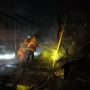 Rumah Kosong Terbakar di Singa Geweh Sangatta Selatan