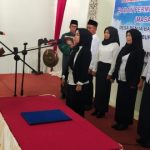 Lantik BPD Benua Baru Ulu Ismu : BPD dan Kades Harus Kompak