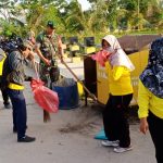 Kodim 0909/Sangatta Gelar Kegiatan Bersih-Bersih di Polder Air