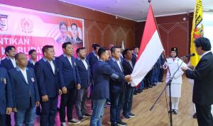 Roy Nirwan Lantik Pengcab Perbakin Kutai Timur Periode 2020-2024