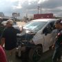 Pencuri Mobil Ugal-Ugalan Tabrak Pengguna Jalan di Yos Sudarso