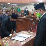 Ahmad Gazali Dilantik  Menjadi Anggota DPRD Kutim PAW Dari Encek UR Firgasih