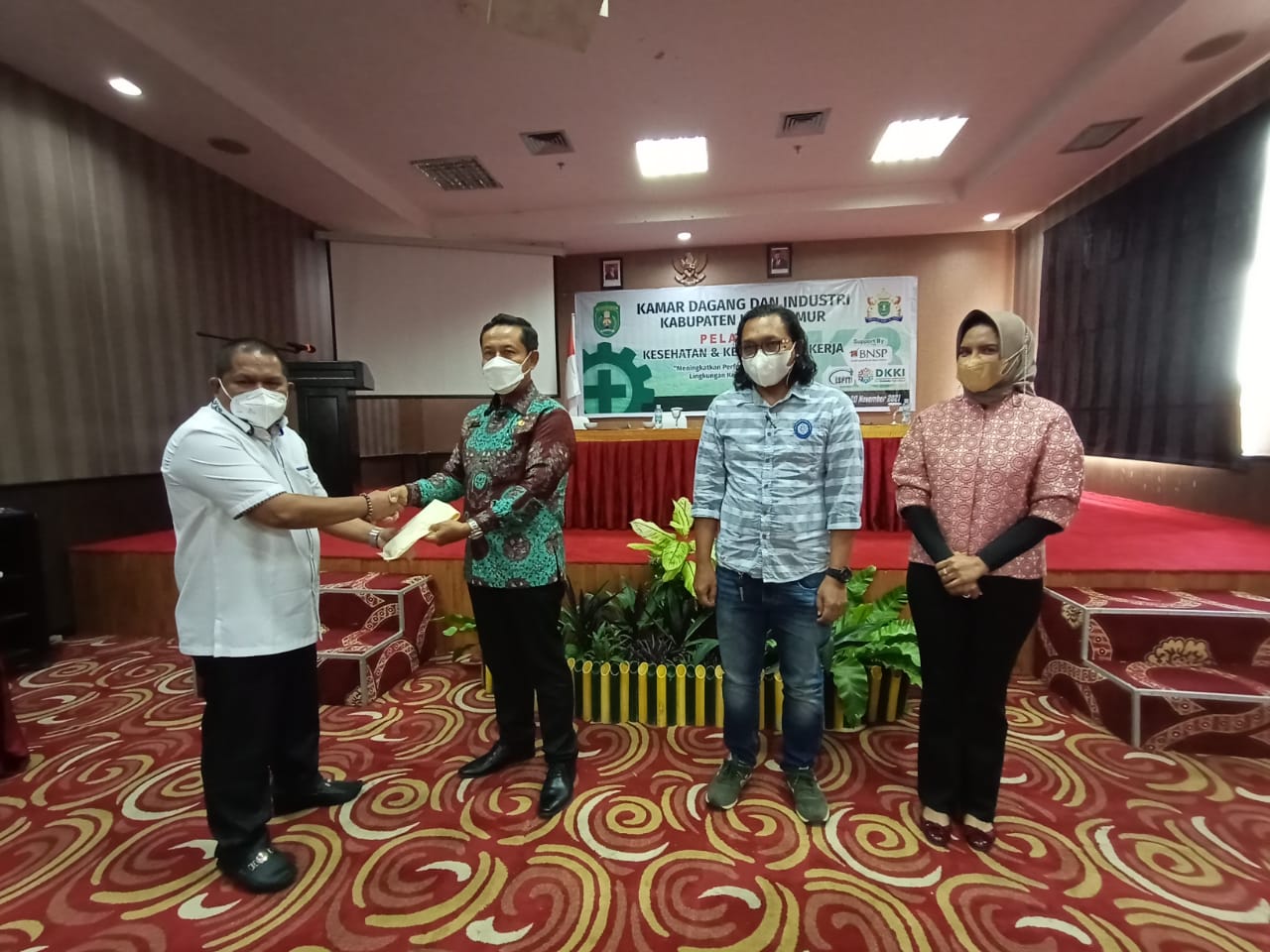 Di Pelatihan K3 Garapan KADIN, Suroto Minta Perhatikan Berbagai Hal Sesuai UU yang Berlaku