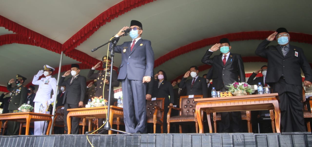 Peringatan Hari Pahlawan, Bupati Ardiansyah Bacakan Sambutan Menteri Sosial