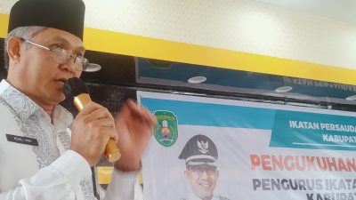 Rizali Hadi Hadiri Pengukuhan Ketua IPHI Kutim