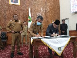 DPRD Kutim Gelar Rapat Paripurna RUU Penyertaan Modal Ke BPR