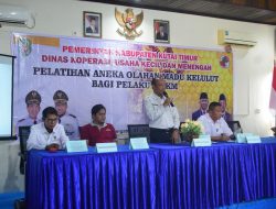 Kadis Koperasi Kutim Berharap Olahan Madu Melulut Bisa Menarik Investor