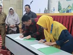 MoU RSPKT Prima Sangatta dan Tim Pembina Bank Sampah Disaksikan Bupati