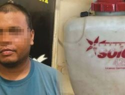 Satgas Karhutla Tangkap Pelaku Pembakaran Lahan di Hulu Sungai Selatan