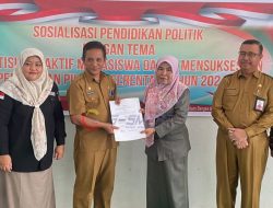 Kesbangpol Kutim Sosialisasi Pendidikan Politik untuk Mahasiswa