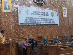Wakil Pemkab Di Sidang Paripurna, Kasmidi Bulang Tanggapi Seluruh Pandangan Umum Fraksi