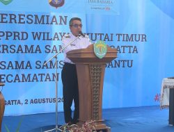 Samsat Baru di Kutim Meningkatkan PD dan Posisi Kutim sebagai Kontributor Terbesar di Kaltim