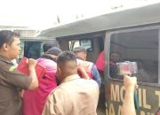 Penahanan Tiga Tersangka Dugaan Korupsi Pembangunan Kolam Renang Bumdes Desa Kandolo