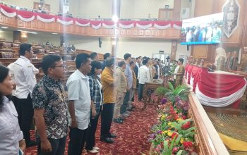 Sekretariat DPRD Kutim Gelar Geladi Bersih Sumpah/Janji Jabatan DPRD Periode 2024-2029