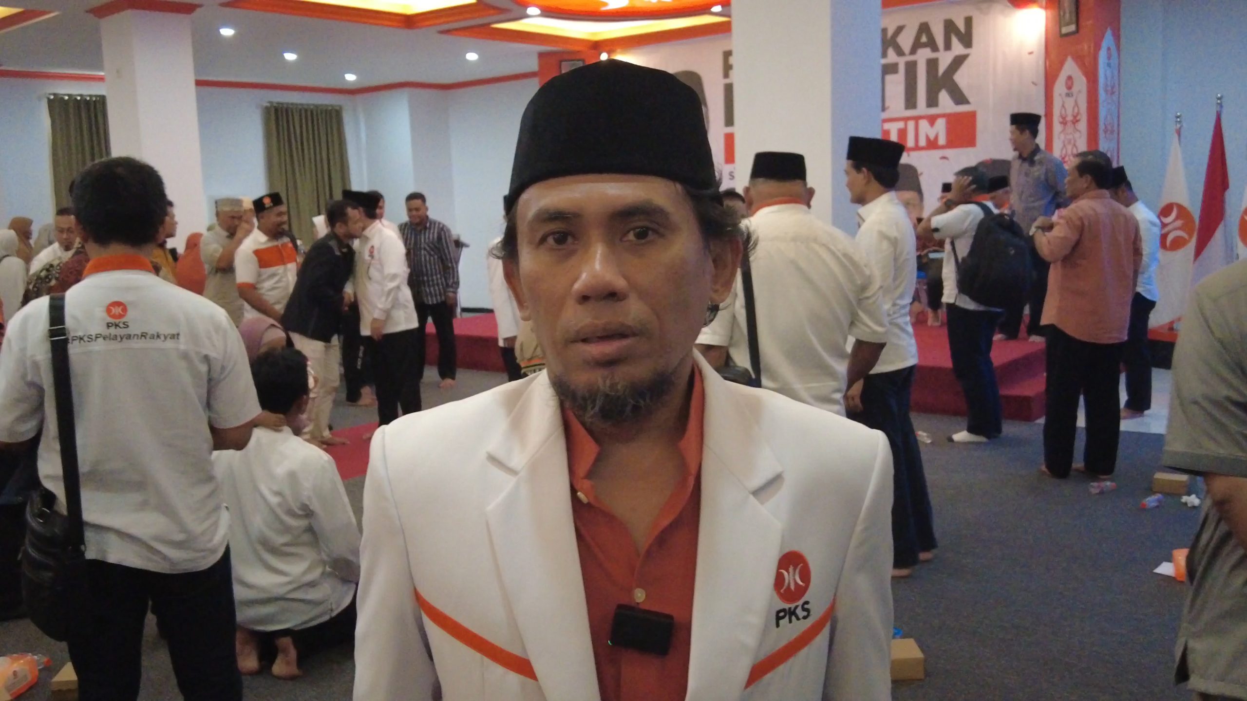 Sekreraris Bapilu DPD PKS Kaltim dan Ketua DPRD Kutim Jimmi 
