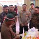 Polres Kutim Gelar Puncak Gerakan Pangan Murah Serentak di 12 Titik