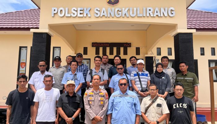 Polsek Sangkulirang Gelar Anev Program Jagung, Dorong Sinergi Perusahaan dan Desa