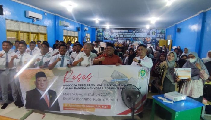 DPRD Kaltim Sosialisasikan Perda Pencegahan Narkotika di SMK Muhammadiyah 1 Sangatta