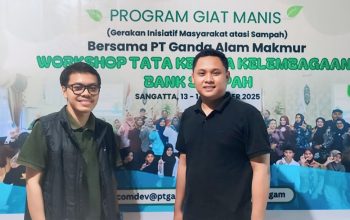 PT Ganda Alam Makmur dan Bank Sampah Induk Joyo Sakti Gelar Workshop Penguatan Tata Kelola Kelembagaan